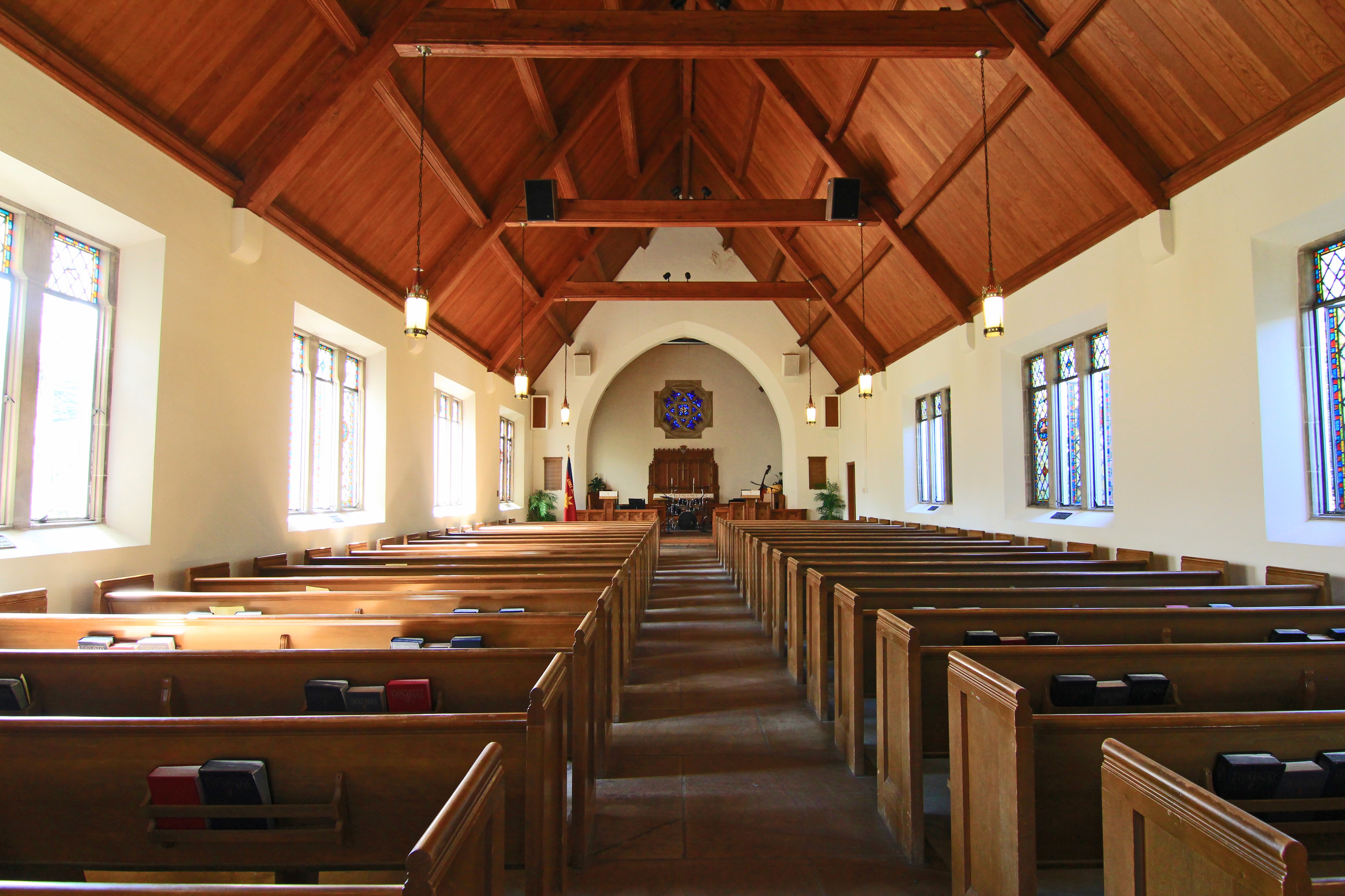 An empty church building is not the same as the church not in action.